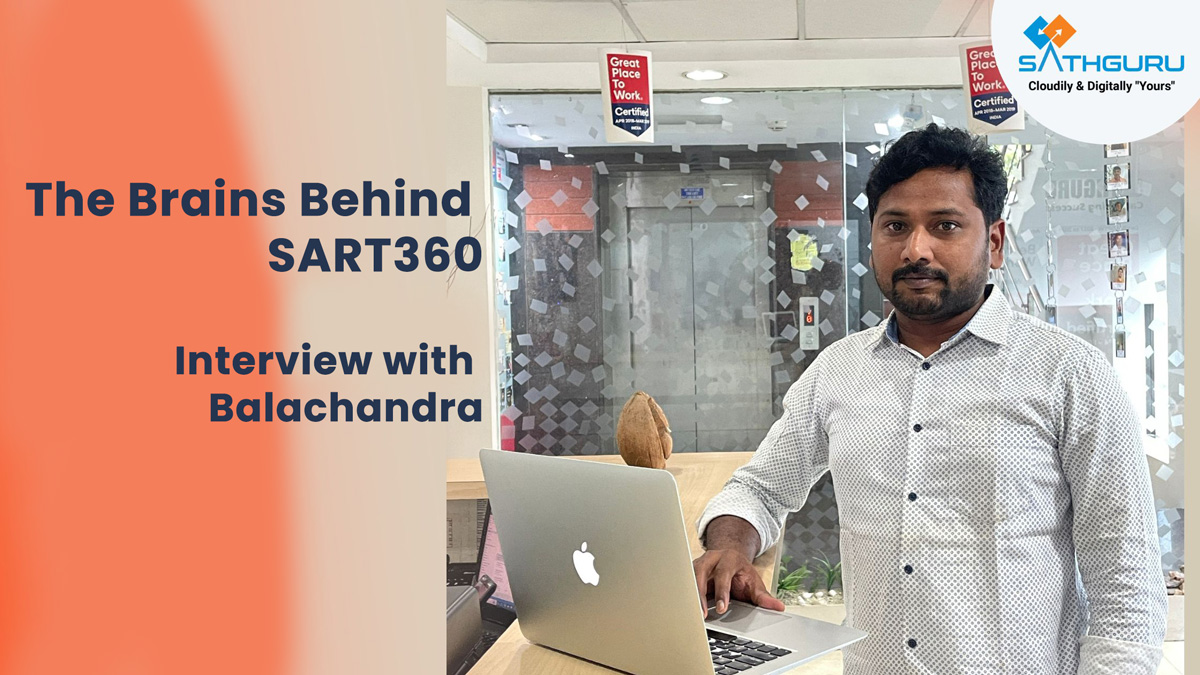 The Brains Behind SART360 Interview with Balachandra 