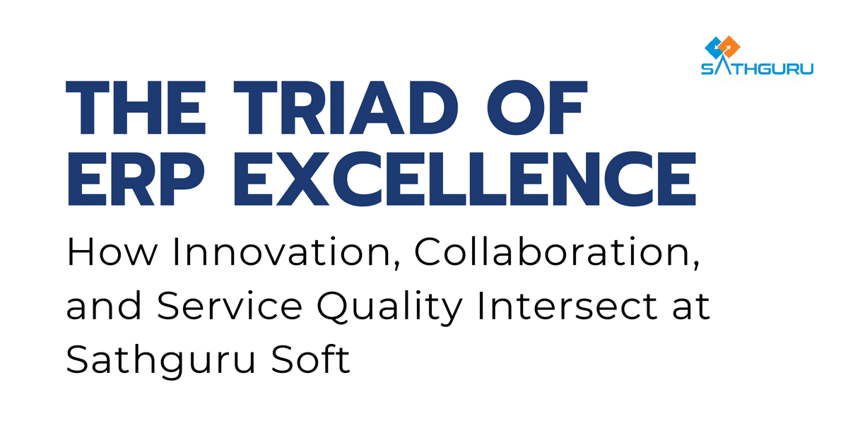 The Triad of Erp Excellence
